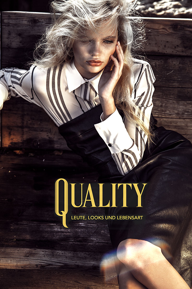 QUALITY MAGAZIN. Modefotografie für das 'Quality Magazine', Print, Website und Social Media